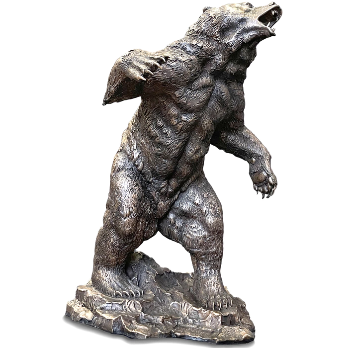 The author's bronze sculpture "Big Bear"